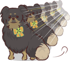 Tibetan spaniel sticker #7662998