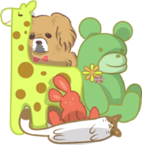 Tibetan spaniel sticker #7663000