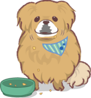 Tibetan spaniel sticker #7663007