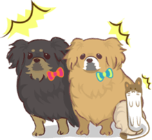 Tibetan spaniel sticker #7663013