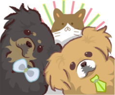 Tibetan spaniel sticker #7663015