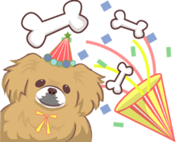 Tibetan spaniel sticker #7663019