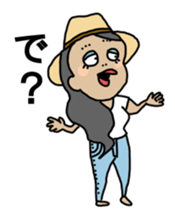 Japan gals sticker #7663545