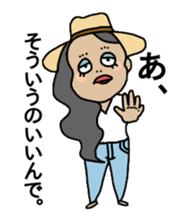 Japan gals sticker #7663546