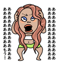 Japan gals sticker #7663549