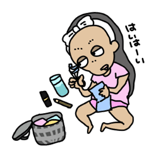 Japan gals sticker #7663553