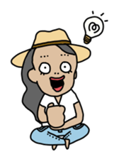 Japan gals sticker #7663570