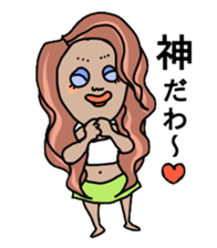 Japan gals sticker #7663572