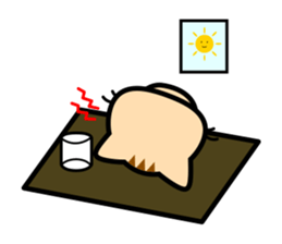 Stare with fixity cat sticker #7663603