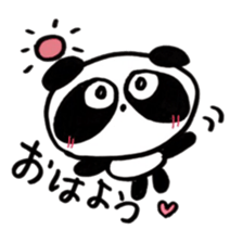 pretty Panda  p-chan sticker #7663740