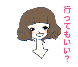 girls + sticker #7663846