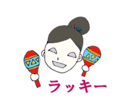 girls + sticker #7663849