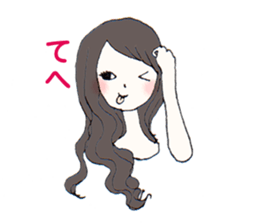 girls + sticker #7663854