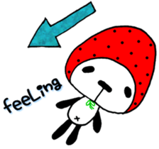 STRAWBERRY PANDA Part 5 sticker #7663993