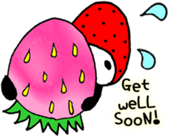 STRAWBERRY PANDA Part 5 sticker #7664003