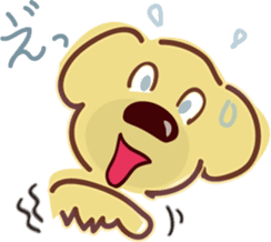 Golden dog and Black cat2(returns) sticker #7664033