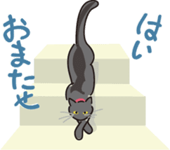 Golden dog and Black cat2(returns) sticker #7664038