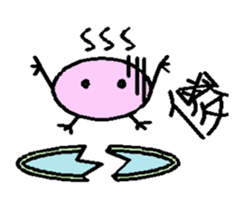 Buns and eggs sticker #7665581