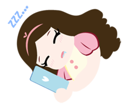 pink alice sticker #7666057