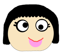 Pretty girl. It's Bobbed ~ sticker #7666141