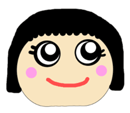 Pretty girl. It's Bobbed ~ sticker #7666142