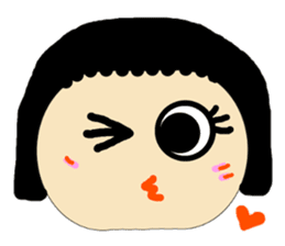 Pretty girl. It's Bobbed ~ sticker #7666148