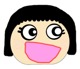 Pretty girl. It's Bobbed ~ sticker #7666150