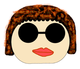 Pretty girl. It's Bobbed ~ sticker #7666154