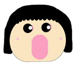 Pretty girl. It's Bobbed ~ sticker #7666155