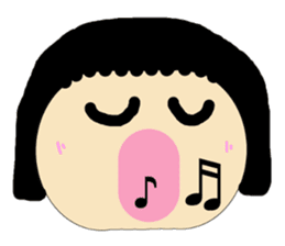 Pretty girl. It's Bobbed ~ sticker #7666156