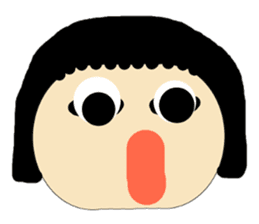 Pretty girl. It's Bobbed ~ sticker #7666157