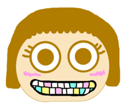 Pretty girl. It's Bobbed ~ sticker #7666158