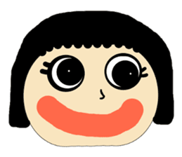 Pretty girl. It's Bobbed ~ sticker #7666160