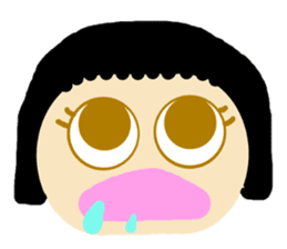 Pretty girl. It's Bobbed ~ sticker #7666163