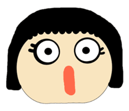 Pretty girl. It's Bobbed ~ sticker #7666166