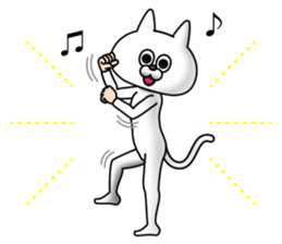 Cat Mascot Costume sticker #7666344