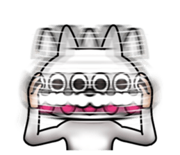 Cat Mascot Costume sticker #7666353