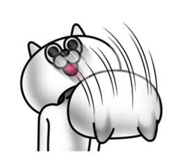 Cat Mascot Costume sticker #7666354