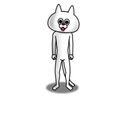 Cat Mascot Costume sticker #7666361