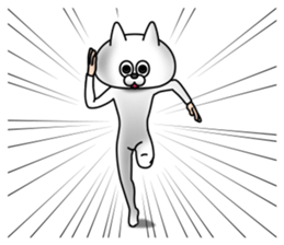 Cat Mascot Costume sticker #7666362