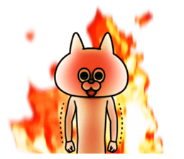 Cat Mascot Costume sticker #7666365