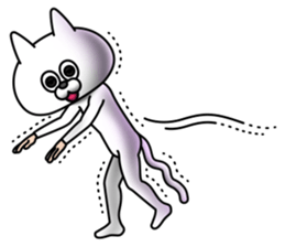 Cat Mascot Costume sticker #7666375