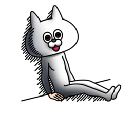 Cat Mascot Costume sticker #7666377