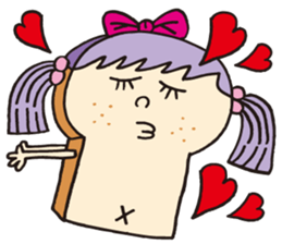 Toast Lady sticker #7666500