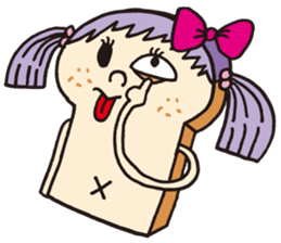 Toast Lady sticker #7666501