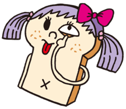Toast Lady sticker #7666501