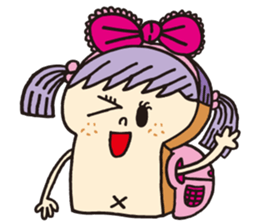 Toast Lady sticker #7666502