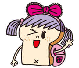 Toast Lady sticker #7666502