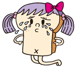Toast Lady sticker #7666505