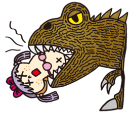 Toast Lady sticker #7666508